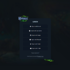 Hytale Login Screen