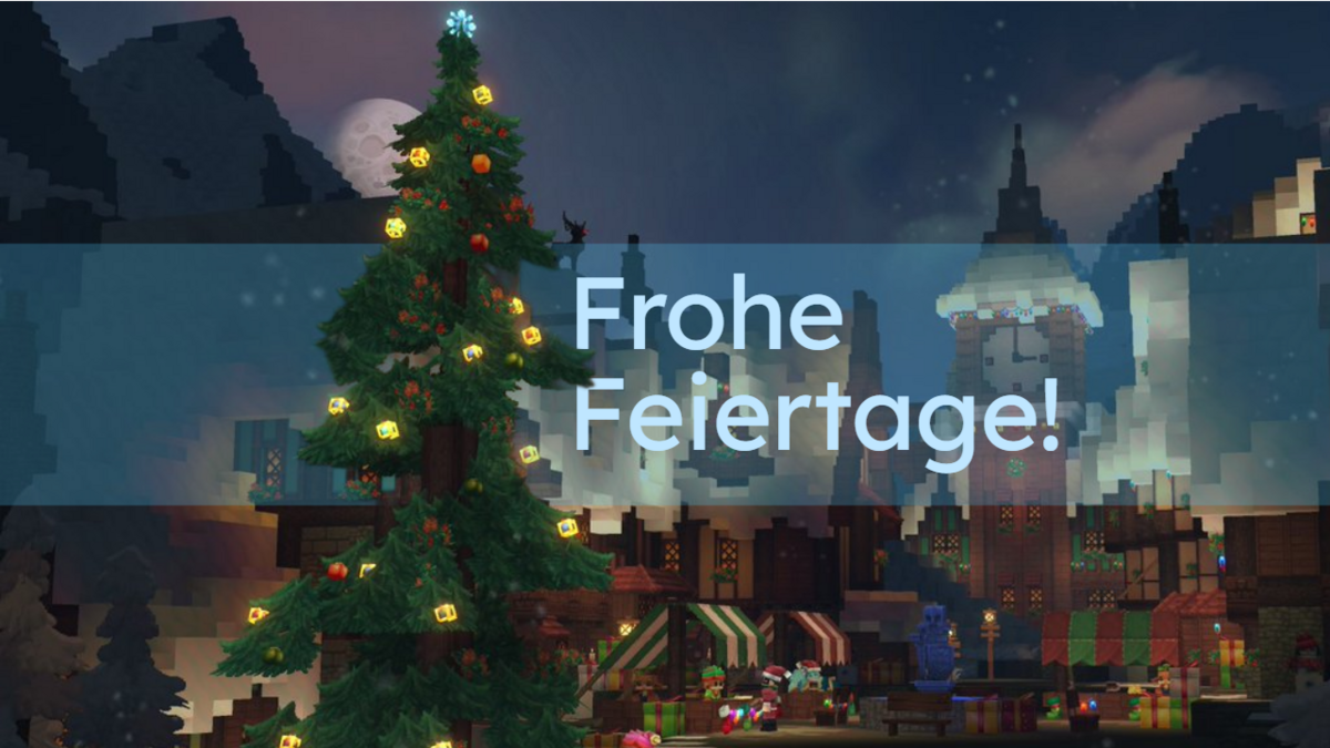 Frohe Weihnachten